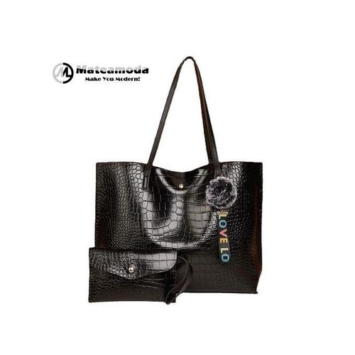 Mateamoda 2 PCS Women Bags Ladies Bags Handbags Purse Shoulder Bags Tote Bags