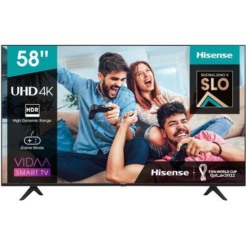 Hisense 58 Inch Smart Vidda Free To Air Digital TV - Black
