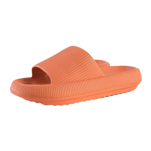 Womens Mens Super  Slippers Non-slip Orange  44-45