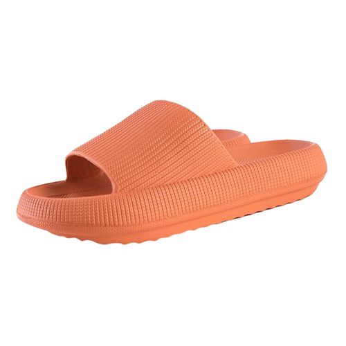Womens Mens Super  Slippers Non-slip Orange  44-45