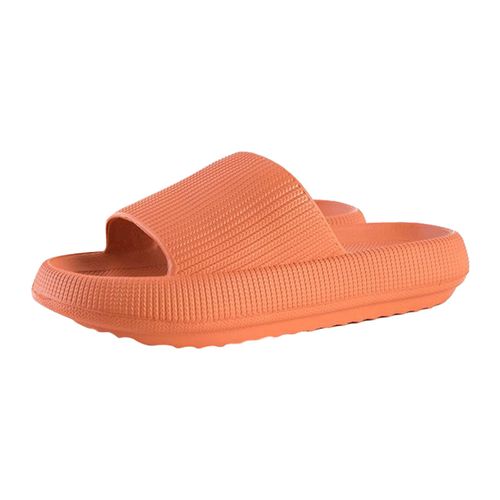 Womens Mens Super  Slippers Non-slip Orange  44-45