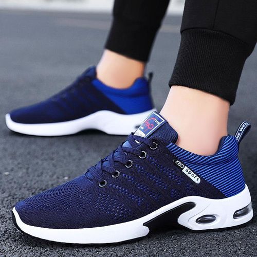Men's Shoes Breathable Lace-up Outdoor Sneaker