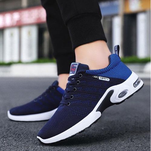 Men's Shoes Breathable Lace-up Outdoor Sneaker
