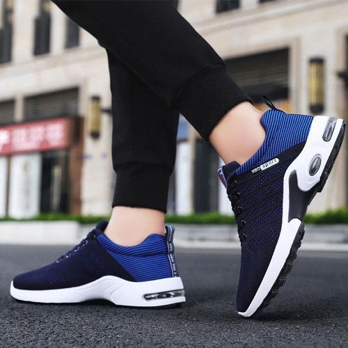 Men's Shoes Breathable Lace-up Outdoor Sneaker