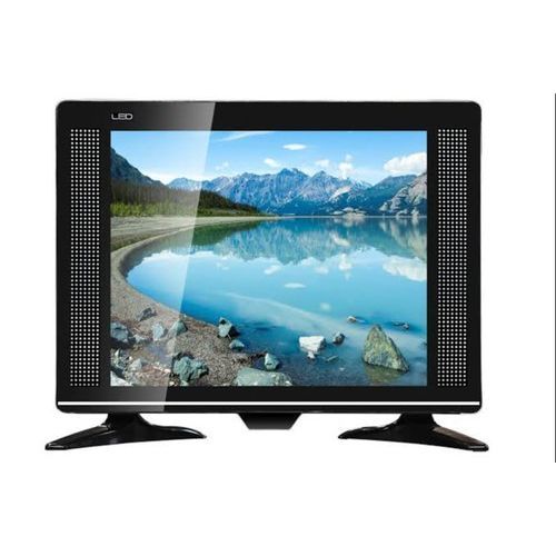 Flat Screen Tv  19 Inches With Screen Guard- Black