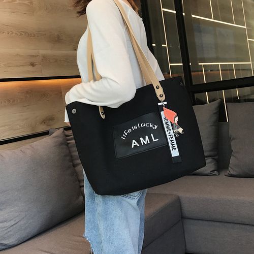 Canvas Bag Large Capacity Shopping Bag For Women Mommy Tote Bag