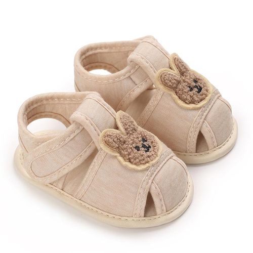 Cute Cartoon Soft Sole Comfortable Sandals For Infants And Toddlers Anti Kick First Walking Shoes 0-18 Months