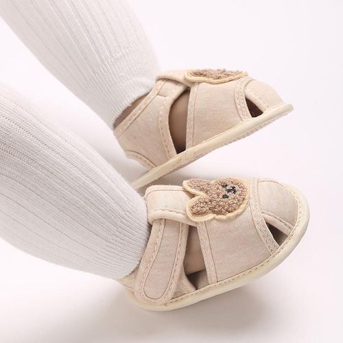 Cute Cartoon Soft Sole Comfortable Sandals For Infants And Toddlers Anti Kick First Walking Shoes 0-18 Months