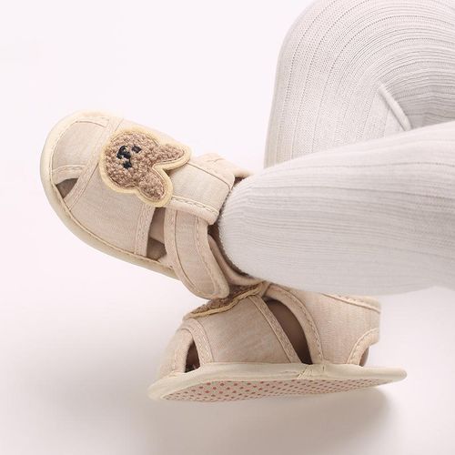 Cute Cartoon Soft Sole Comfortable Sandals For Infants And Toddlers Anti Kick First Walking Shoes 0-18 Months