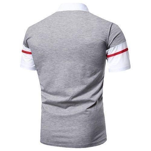 Berrykey Mens Office Polos Shirts Casual Joggers Short Sleeve Tshirt Top Multicolour