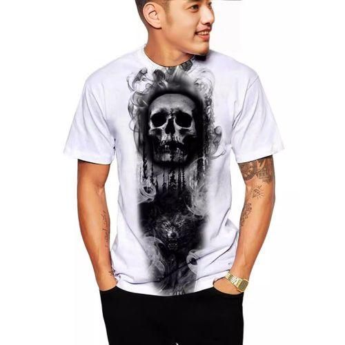 3d Printed Men's T-shirt Top Fashion Comfortable Breathable Plus Size Loose Top