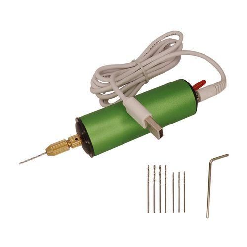 Adjustable 0.81.2mm Electric Mini Drill With 8pcs Drills