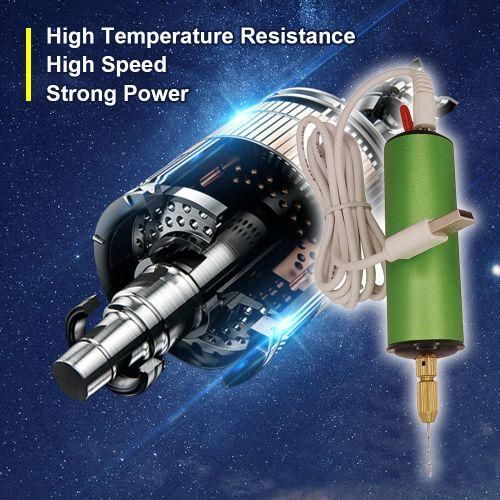 Adjustable 0.81.2mm Electric Mini Drill With 8pcs Drills