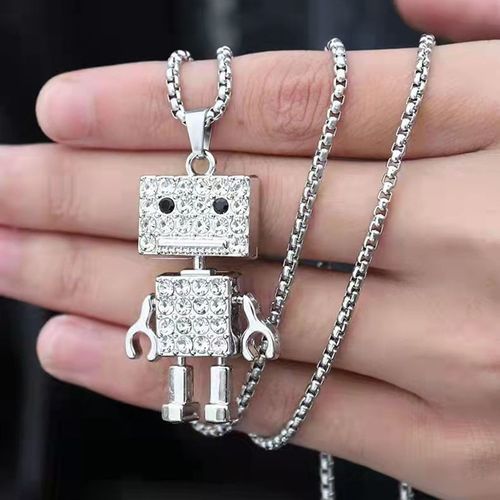 Popular Personality New Simple Multi Layered Lotus Pendant Necklace Neckchain