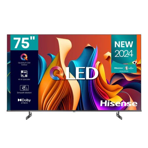 Hisense 75" Ultra HD 4K Smart Tv inbuilt WIFI - Black