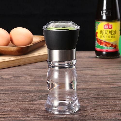 MultiFunction Seasoning Tank Kitchen Gadget Manual Creative Pepper GrinderBlack