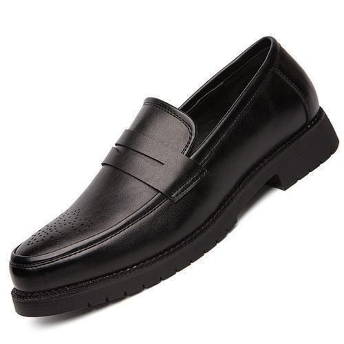 Men's Oxfords Formal Flat Business Shoes Loafers Italian Official Black