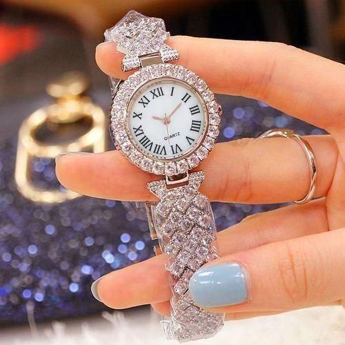 Elegant Ladies Wristwatch Set-Rose Gold