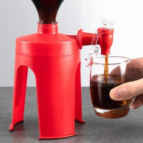 Coke  Soda Dispenser  Refrigerator Fizz Saver DispenserRed