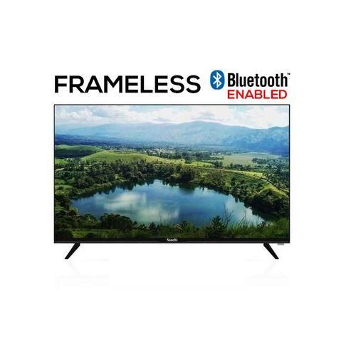 Saachi 32 Inches Frameless Flat Screen Tv With Bluetooth Function-Black