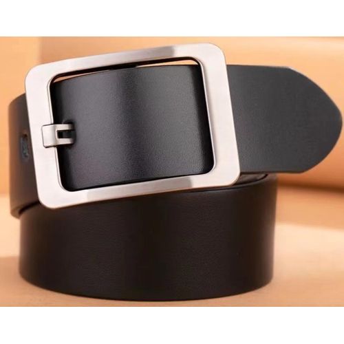 Man Leather Belt Pin Buckle Vintage