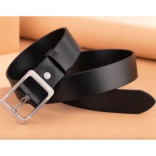 Man Leather Belt Pin Buckle Vintage