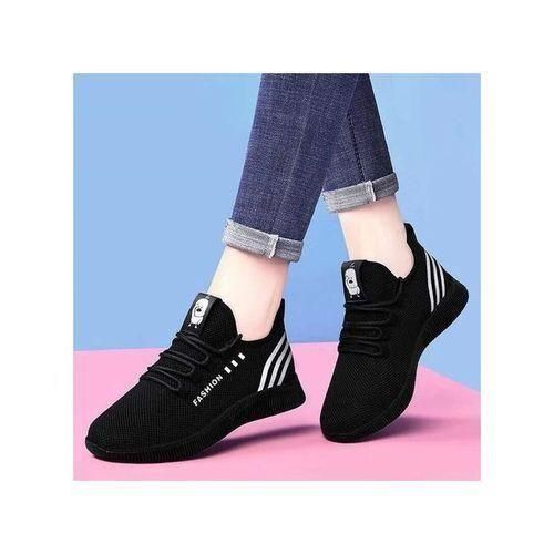 Women Sneakers Shoes -Black