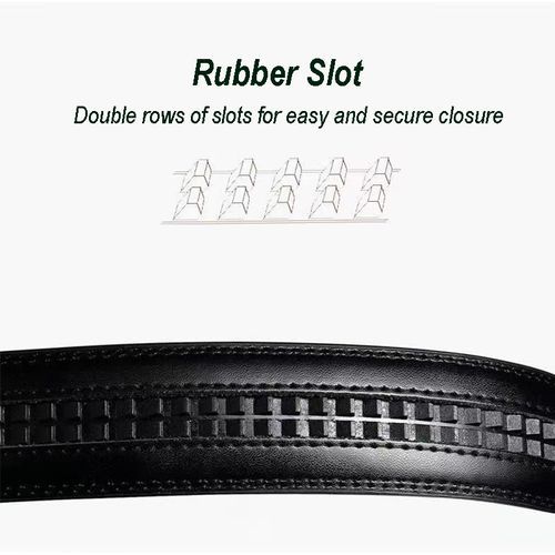 2 Pieces  Leather Automatic Buckle Belt Godzilla Monster