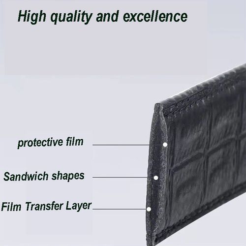 2 Pieces  Leather Automatic Buckle Belt Godzilla Monster