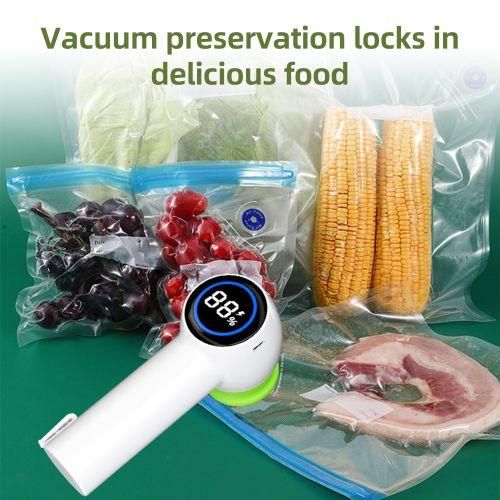 Electric Mason Jar Vacuum Sealer Kit With Sealing Bags