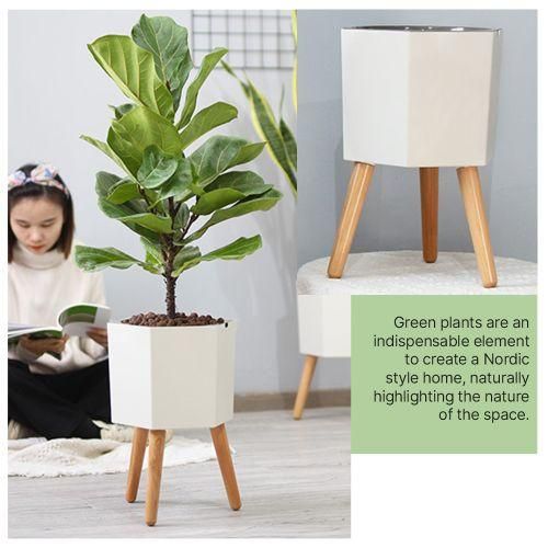 Smart Plant Pots Indoor With Automatic Water Shortage Alarm