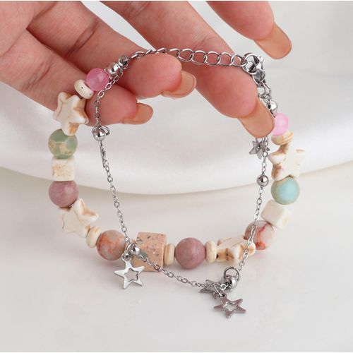 Double Layer Star Bracelet For Women Fashion Jewelry