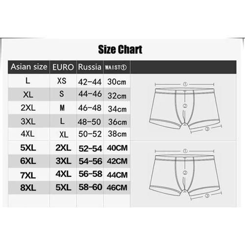 4pcs/lot Men's Boxer Panties Breathable Underwear