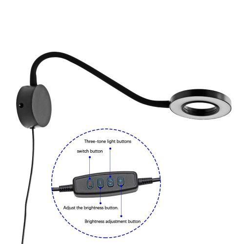 LED Desk Lamp 5W TriDimming USB Switch Table Lamp Clip
