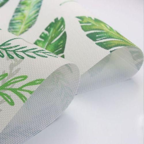 PVC Printed Woven Waterproof Placemat Insulation PadLemon
