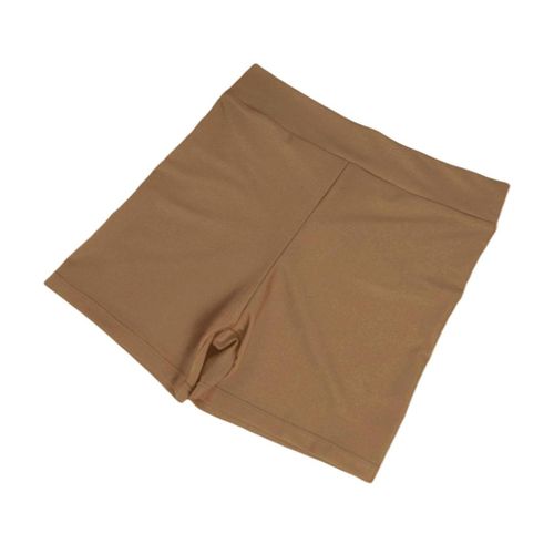 Prettyia Women's Spandex Sports Shorts Yoga Biker Shorts S Khaki