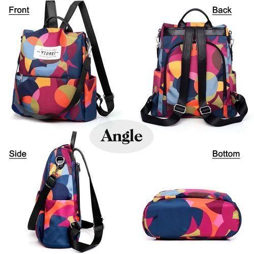 STY Ladies Backpack Bags Women Casual Waterproof - Multi Color