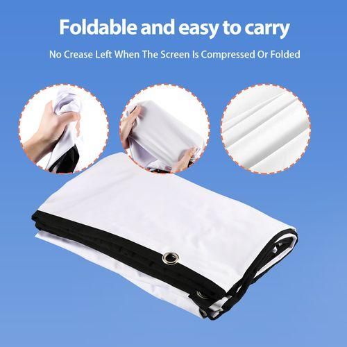 80inch Portable HD Projector Screen 16:9 Projection Screen