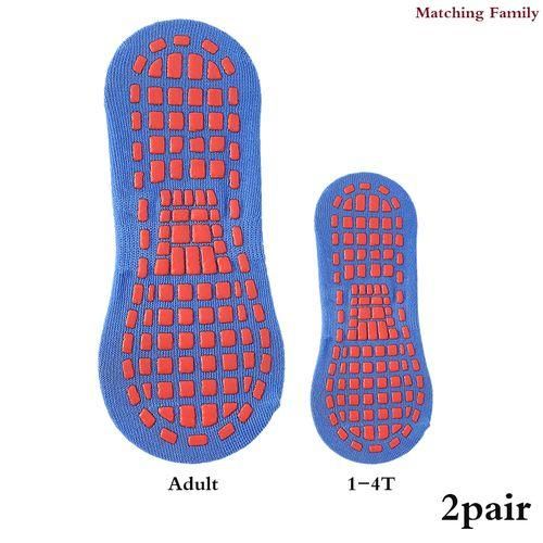 Anti-Slip Sock Adults Cotton Kids Trampoline Sock