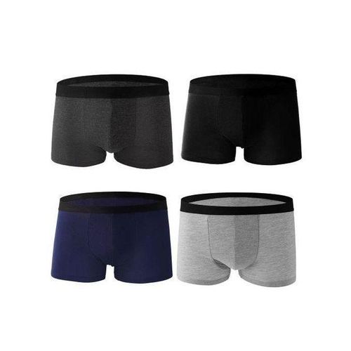 4pcs Men Underwear Boxers Panties Comfortable Soft