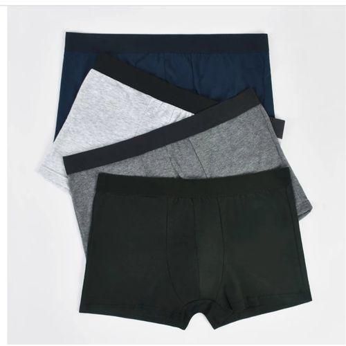 4pcs Men Underwear Boxers Panties Comfortable Soft
