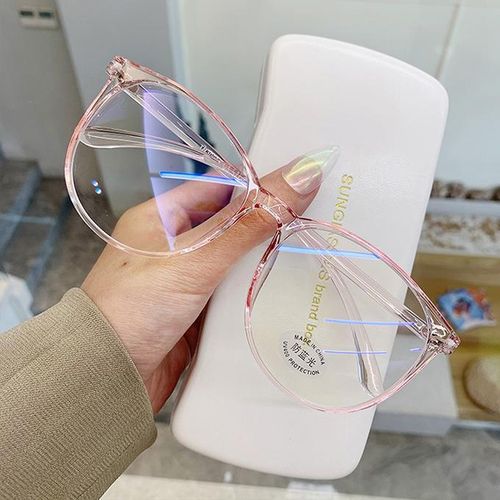 Anti Blue Light Computer Glasses For Anti Eyestrain UV400 Blue Light - Pink