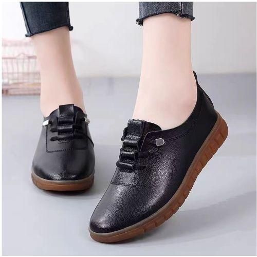 Women's Sneakers Casual Shoes PU Leather Loafers