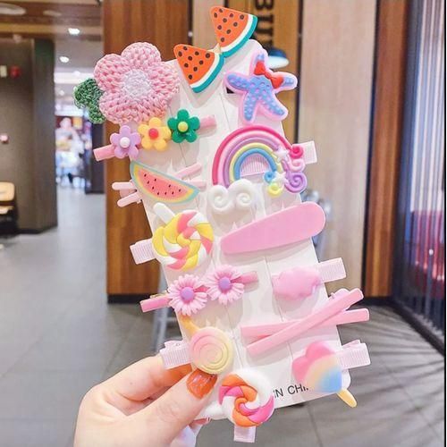 14Pcs/Set Cute Hair Clips Hair Accessories For Girls