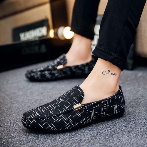 Men's Shoes Loafers Slip-Ons Fashion Sneakers Casual Canvas Shoes