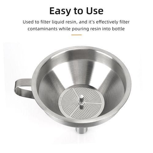 3D Printer Resin Filter Funnel 304 Stainless Steel Durable