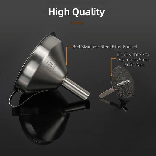 3D Printer Resin Filter Funnel 304 Stainless Steel Durable