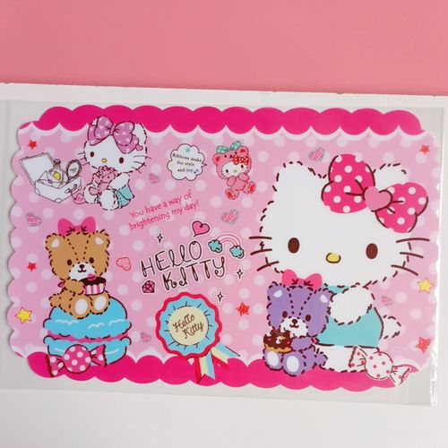 Sanrio Hello Kitty Cartoon Oilproof Cute Placemat Heat Pad