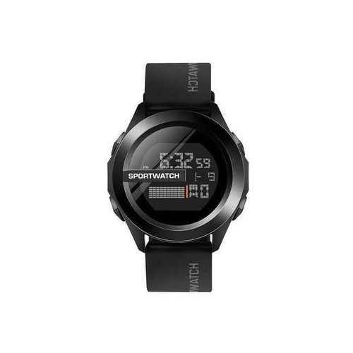 Digital Lightweight Waterproof Luminous LED Outdoor Sports Watch - Black