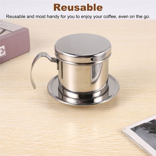 Vietnamese Coffee Filter Portable Coffee Press Maker Reusabl